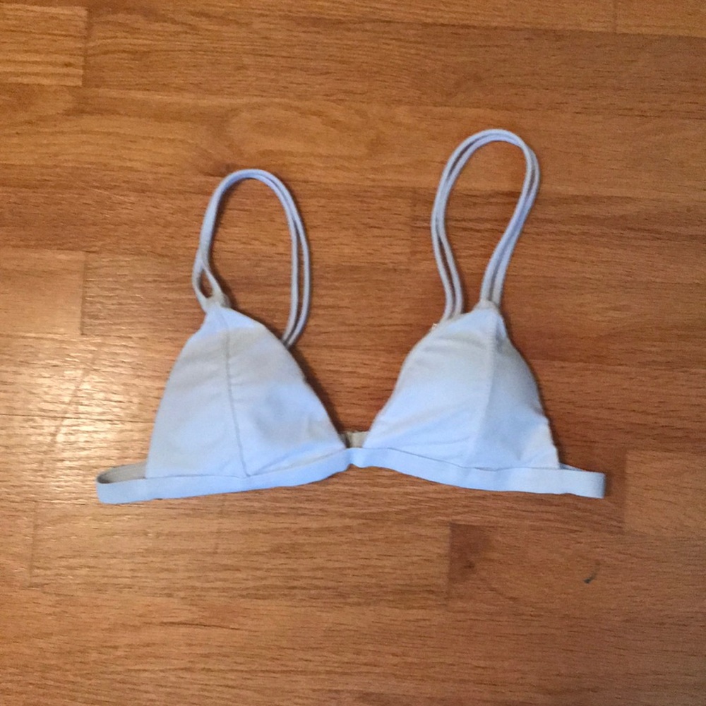 White Bikini Top